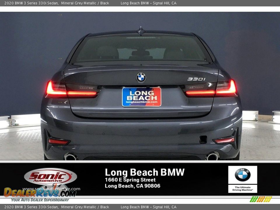 2020 BMW 3 Series 330i Sedan Mineral Grey Metallic / Black Photo #3