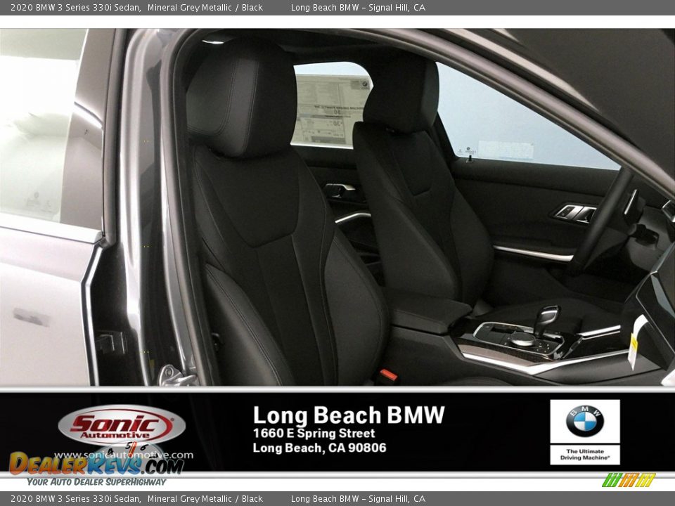 2020 BMW 3 Series 330i Sedan Mineral Grey Metallic / Black Photo #7