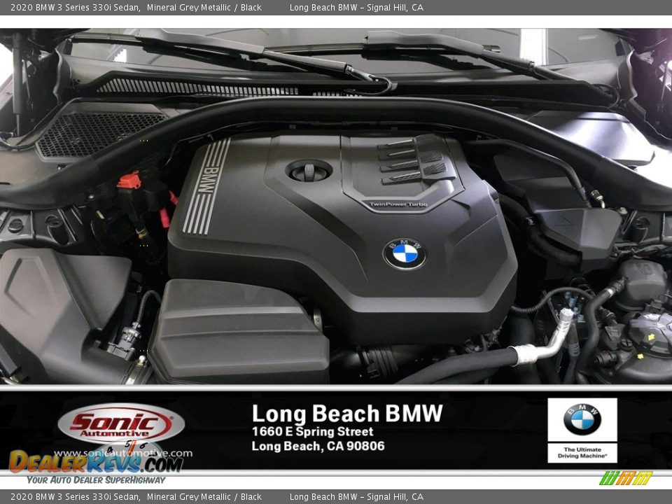 2020 BMW 3 Series 330i Sedan Mineral Grey Metallic / Black Photo #8