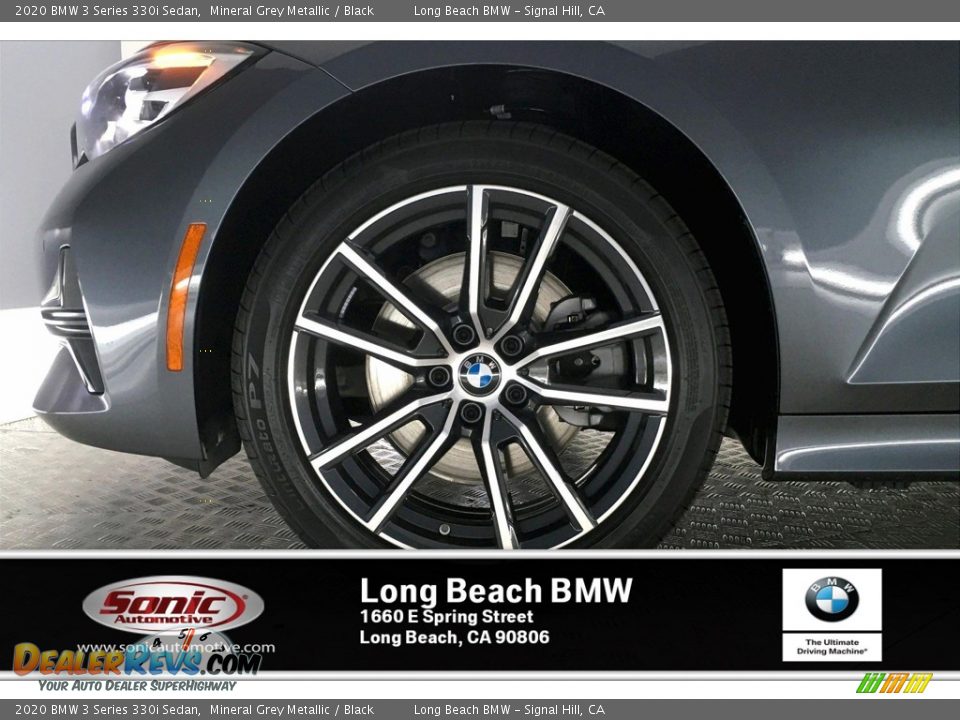 2020 BMW 3 Series 330i Sedan Mineral Grey Metallic / Black Photo #9