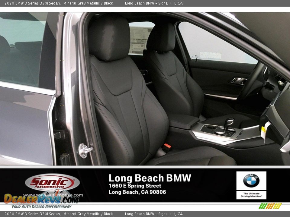 2020 BMW 3 Series 330i Sedan Mineral Grey Metallic / Black Photo #7