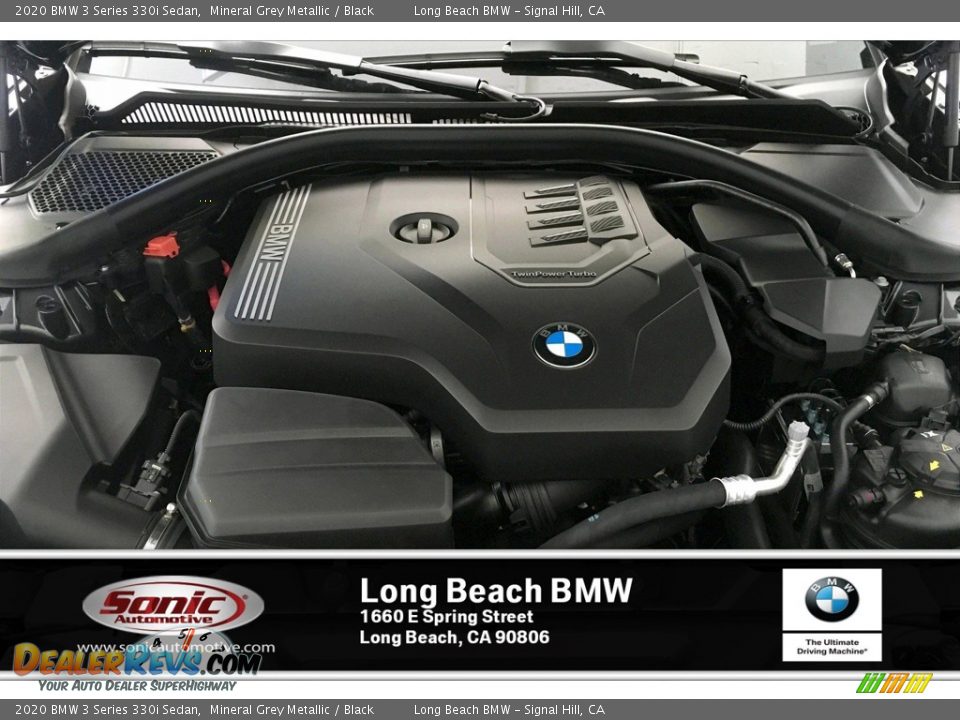 2020 BMW 3 Series 330i Sedan Mineral Grey Metallic / Black Photo #8