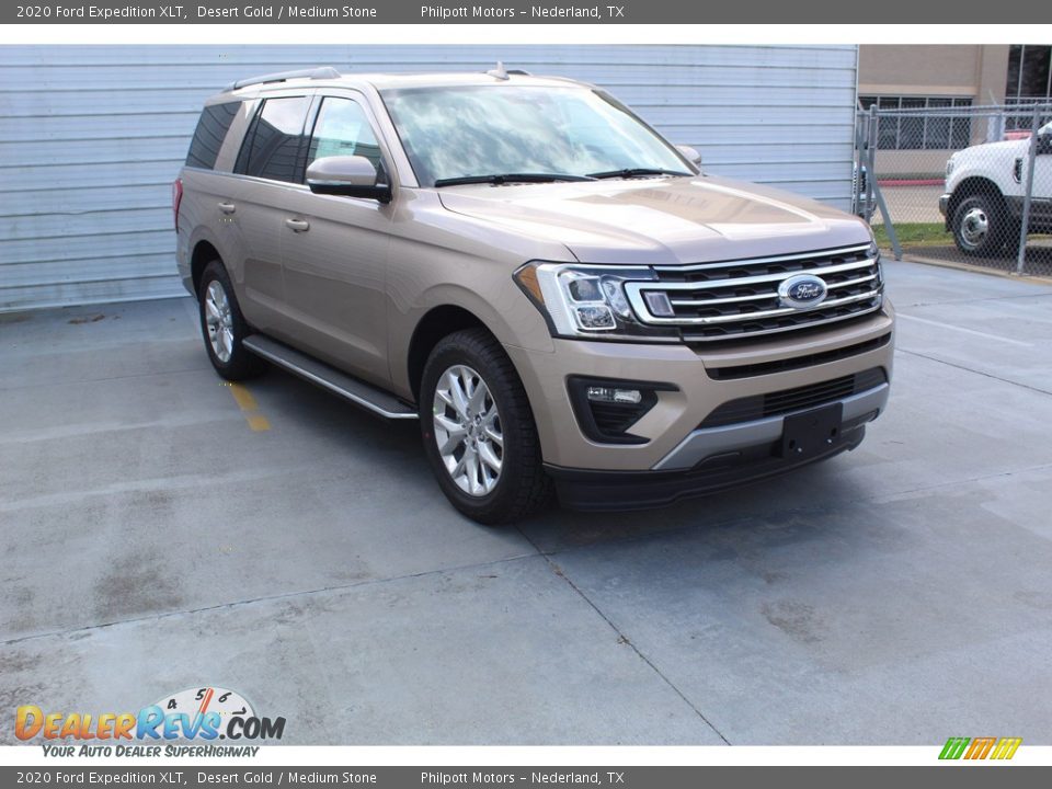 2020 Ford Expedition XLT Desert Gold / Medium Stone Photo #2