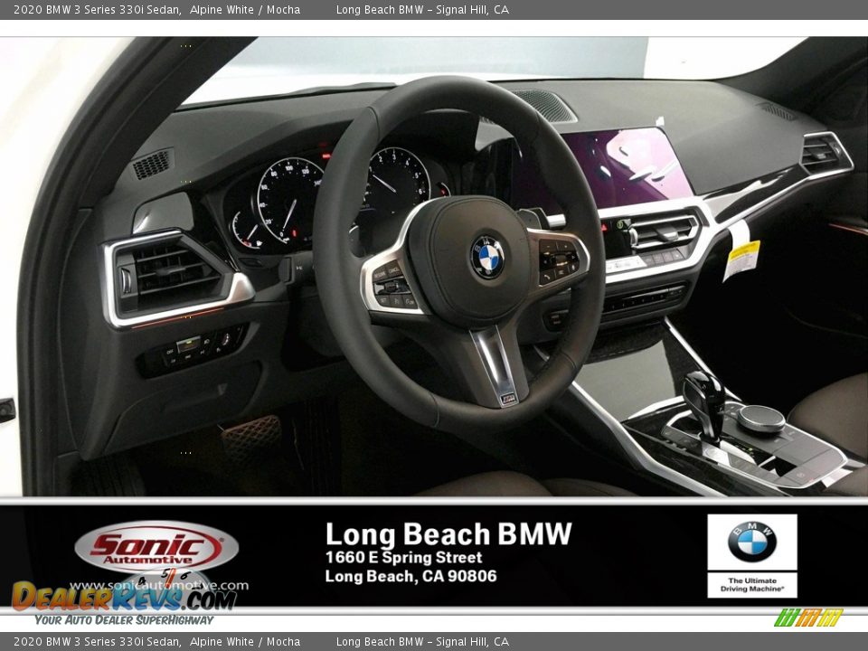 2020 BMW 3 Series 330i Sedan Alpine White / Mocha Photo #4