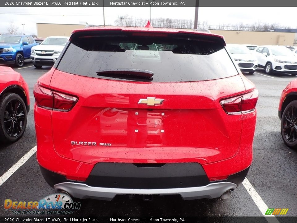 2020 Chevrolet Blazer LT AWD Red Hot / Jet Black Photo #4