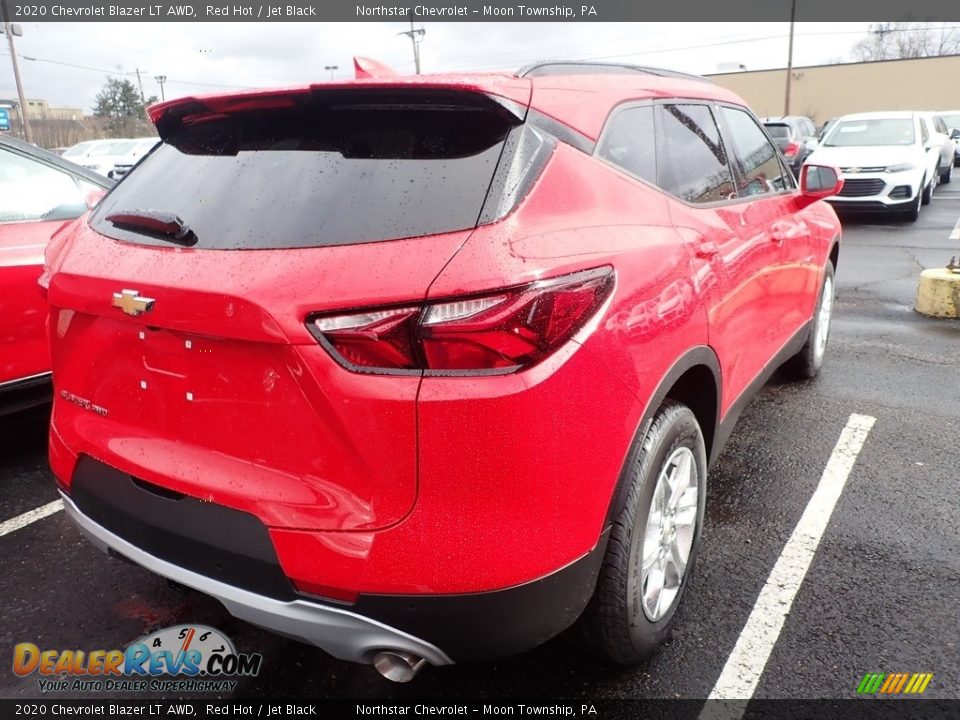 2020 Chevrolet Blazer LT AWD Red Hot / Jet Black Photo #5