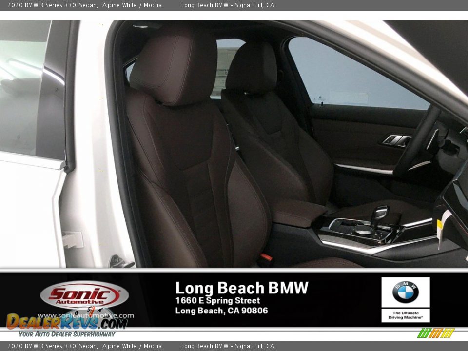 2020 BMW 3 Series 330i Sedan Alpine White / Mocha Photo #7