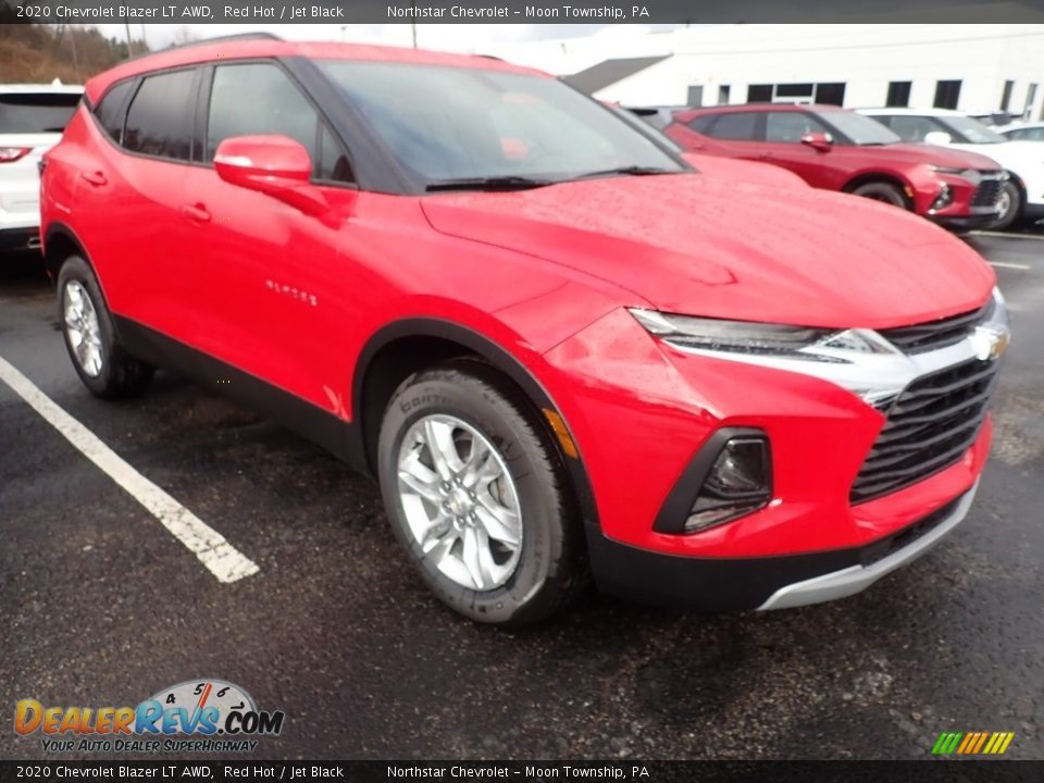 2020 Chevrolet Blazer LT AWD Red Hot / Jet Black Photo #7