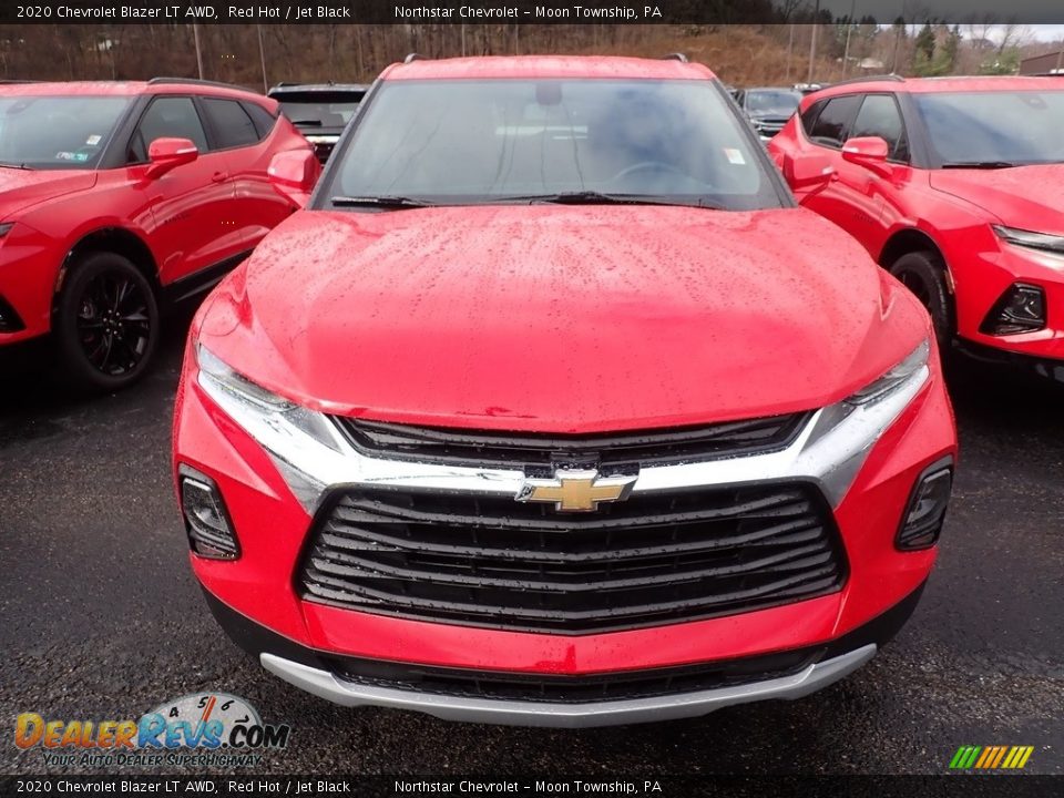 2020 Chevrolet Blazer LT AWD Red Hot / Jet Black Photo #8