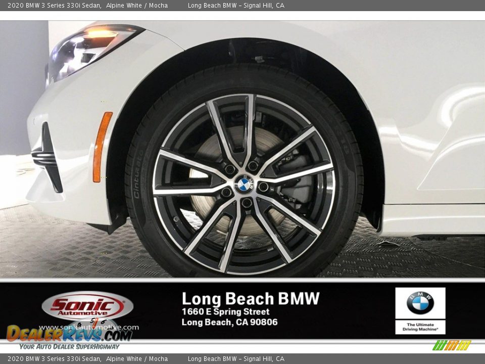 2020 BMW 3 Series 330i Sedan Alpine White / Mocha Photo #9