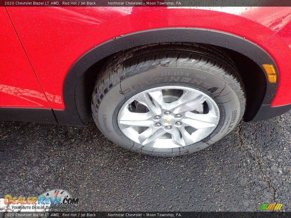 2020 Chevrolet Blazer LT AWD Red Hot / Jet Black Photo #9