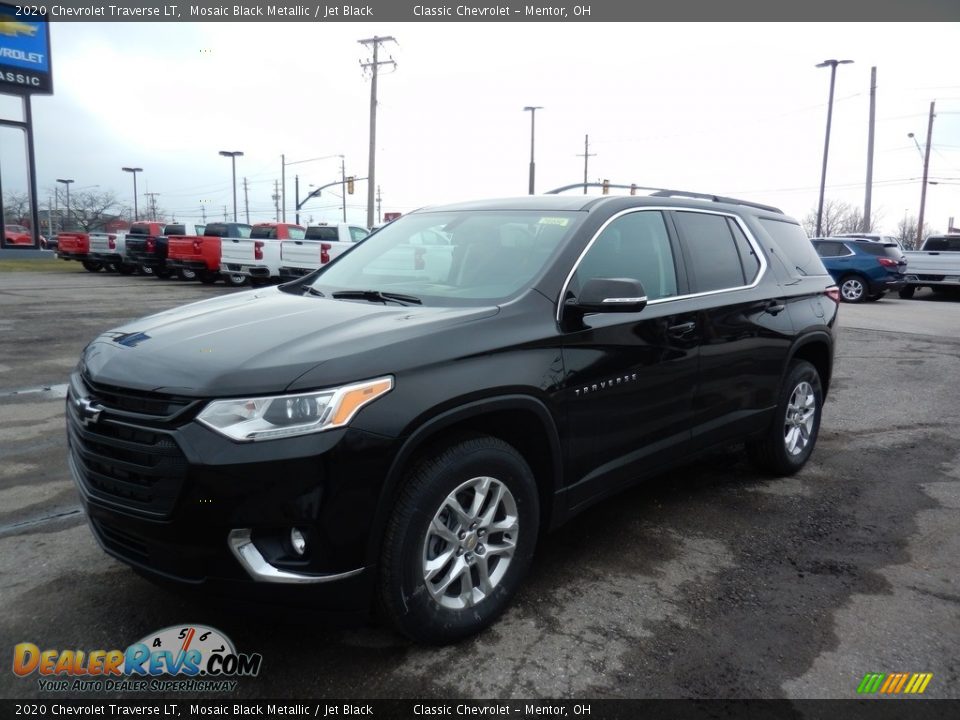 2020 Chevrolet Traverse LT Mosaic Black Metallic / Jet Black Photo #1