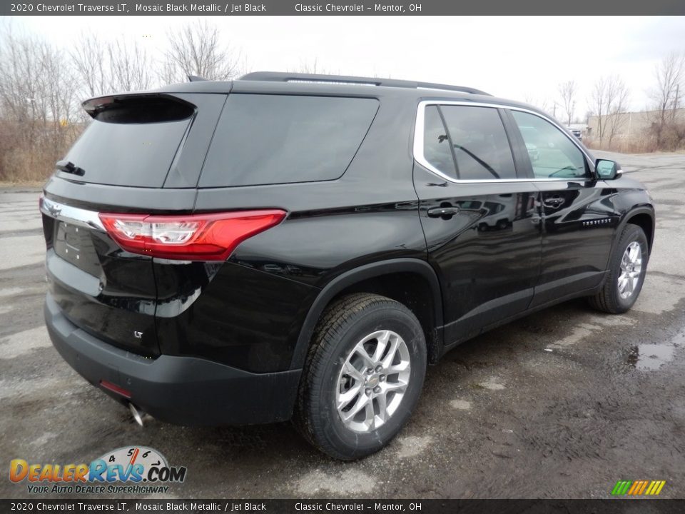 2020 Chevrolet Traverse LT Mosaic Black Metallic / Jet Black Photo #4