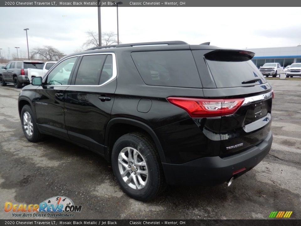 2020 Chevrolet Traverse LT Mosaic Black Metallic / Jet Black Photo #5