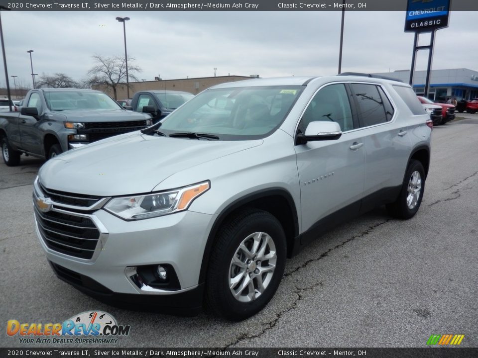 2020 Chevrolet Traverse LT Silver Ice Metallic / Dark Atmosphere/­Medium Ash Gray Photo #1