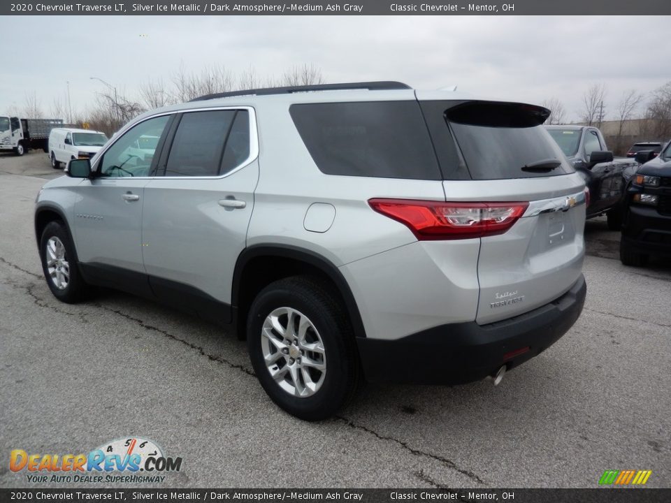 2020 Chevrolet Traverse LT Silver Ice Metallic / Dark Atmosphere/­Medium Ash Gray Photo #5