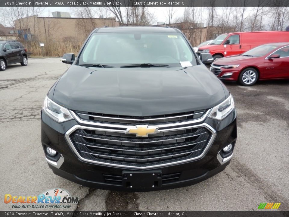 2020 Chevrolet Traverse LT AWD Mosaic Black Metallic / Jet Black Photo #2