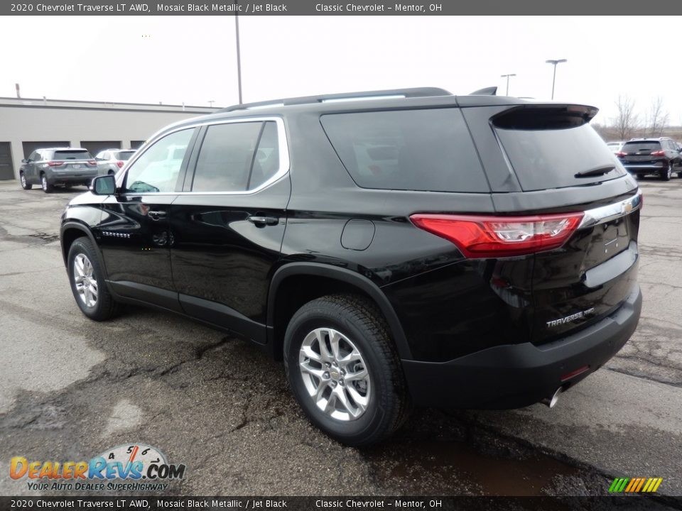 2020 Chevrolet Traverse LT AWD Mosaic Black Metallic / Jet Black Photo #5