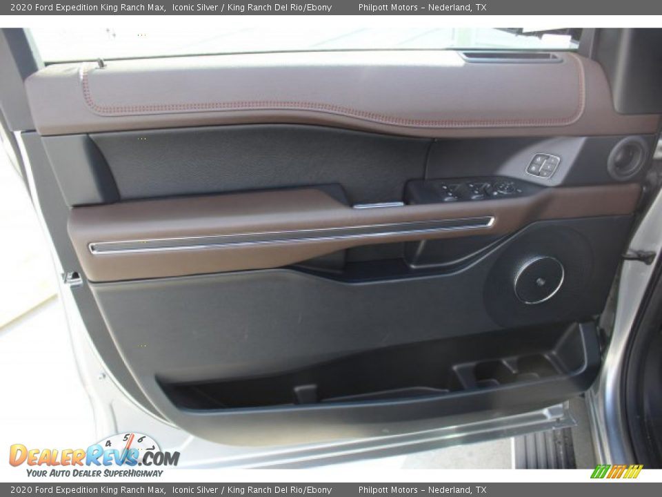 2020 Ford Expedition King Ranch Max Iconic Silver / King Ranch Del Rio/Ebony Photo #9