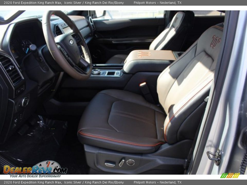 2020 Ford Expedition King Ranch Max Iconic Silver / King Ranch Del Rio/Ebony Photo #10
