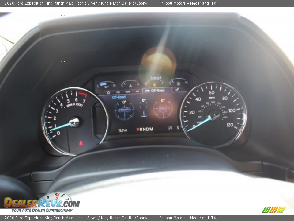 2020 Ford Expedition King Ranch Max Iconic Silver / King Ranch Del Rio/Ebony Photo #13