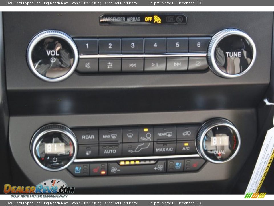 2020 Ford Expedition King Ranch Max Iconic Silver / King Ranch Del Rio/Ebony Photo #16