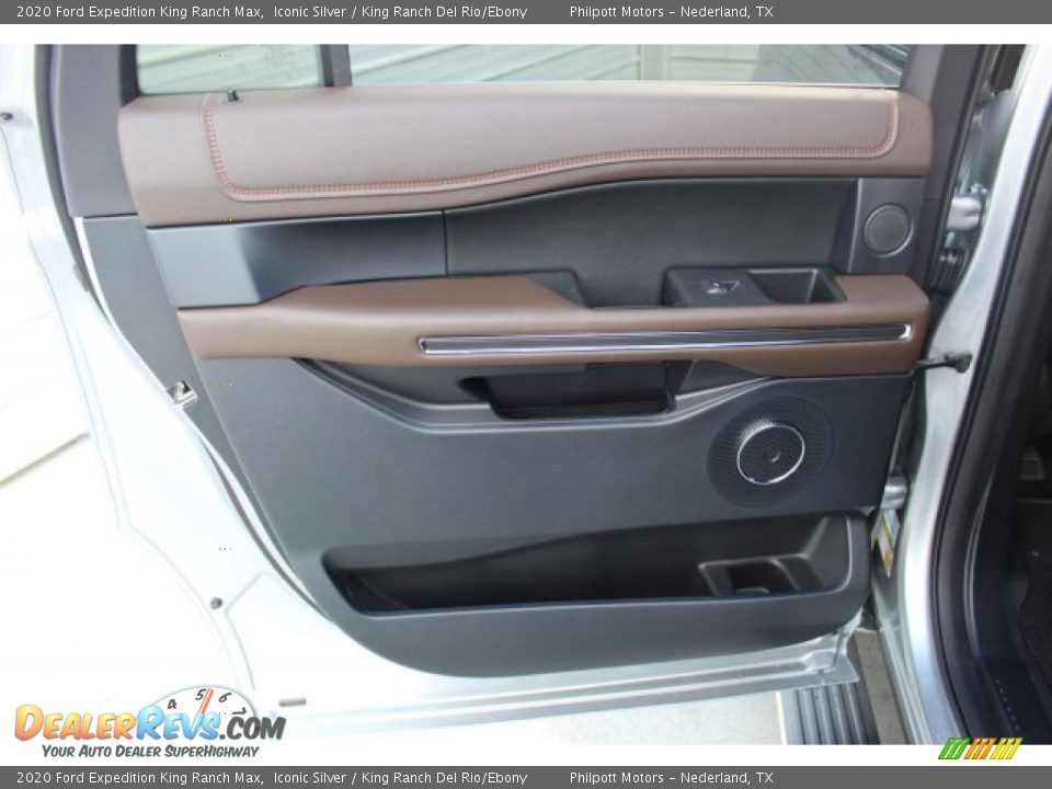 2020 Ford Expedition King Ranch Max Iconic Silver / King Ranch Del Rio/Ebony Photo #20