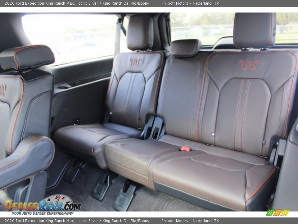 2020 Ford Expedition King Ranch Max Iconic Silver / King Ranch Del Rio/Ebony Photo #22