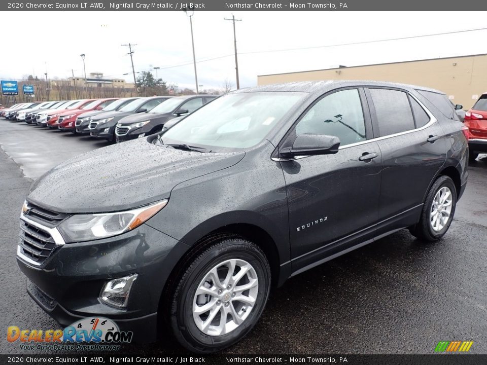 2020 Chevrolet Equinox LT AWD Nightfall Gray Metallic / Jet Black Photo #1