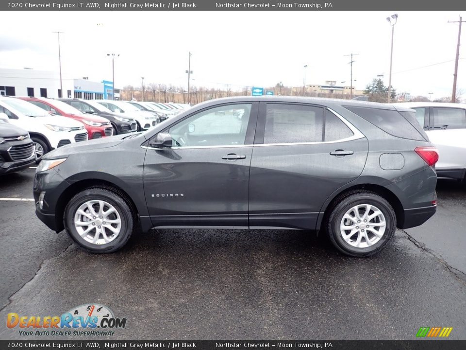 2020 Chevrolet Equinox LT AWD Nightfall Gray Metallic / Jet Black Photo #2