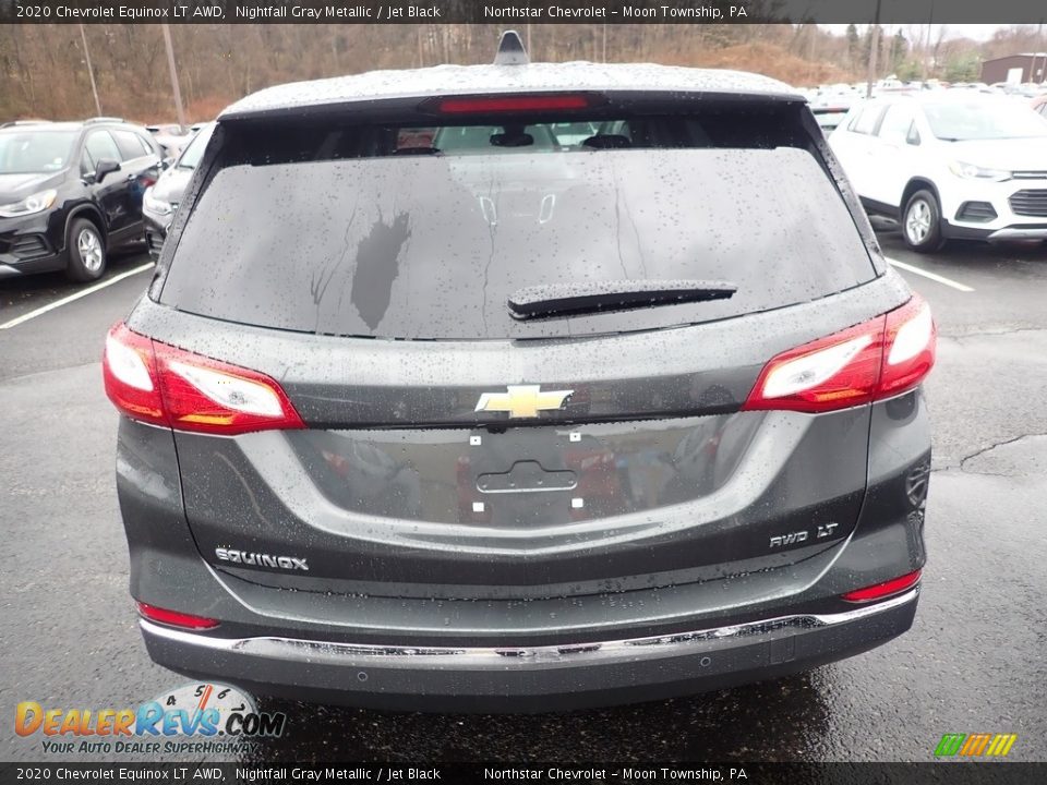 2020 Chevrolet Equinox LT AWD Nightfall Gray Metallic / Jet Black Photo #4