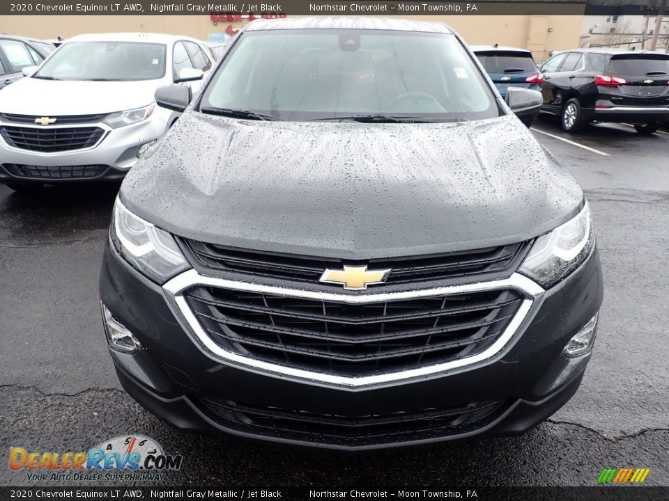 2020 Chevrolet Equinox LT AWD Nightfall Gray Metallic / Jet Black Photo #8