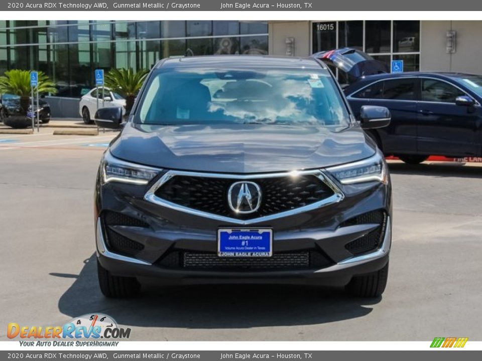 2020 Acura RDX Technology AWD Gunmetal Metallic / Graystone Photo #2