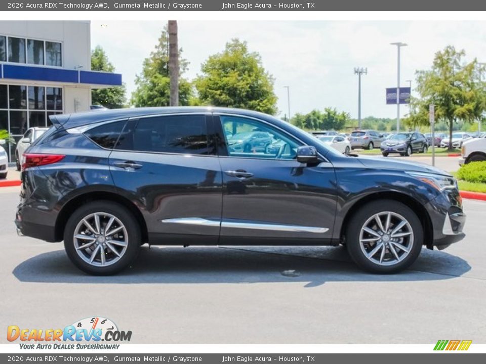 2020 Acura RDX Technology AWD Gunmetal Metallic / Graystone Photo #5