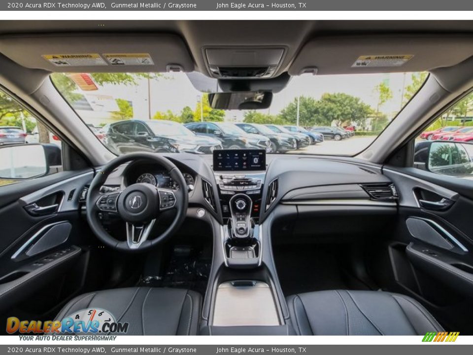 2020 Acura RDX Technology AWD Gunmetal Metallic / Graystone Photo #6