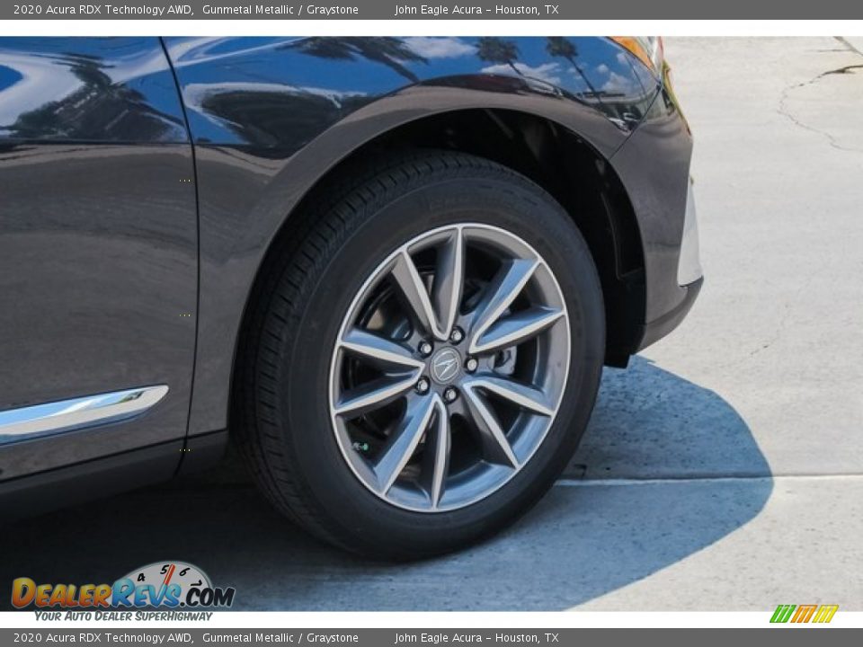 2020 Acura RDX Technology AWD Gunmetal Metallic / Graystone Photo #7