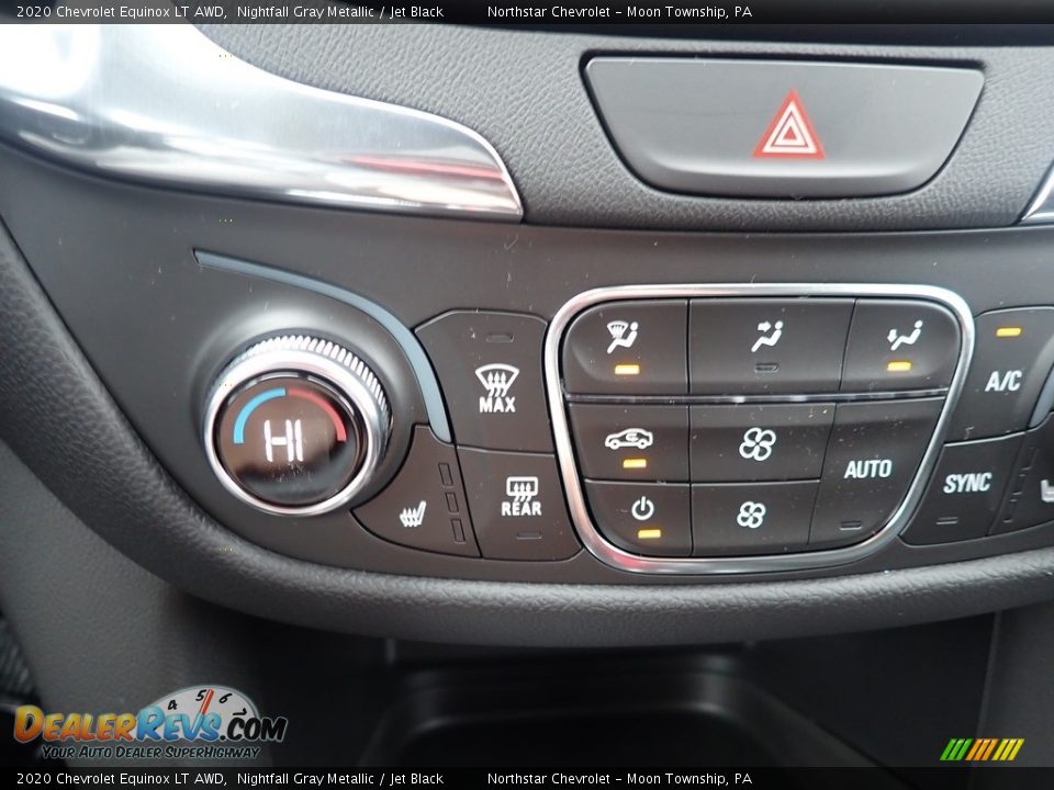 2020 Chevrolet Equinox LT AWD Nightfall Gray Metallic / Jet Black Photo #19