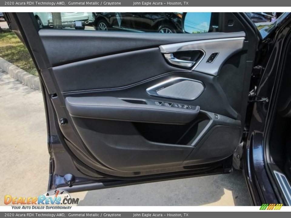 2020 Acura RDX Technology AWD Gunmetal Metallic / Graystone Photo #12