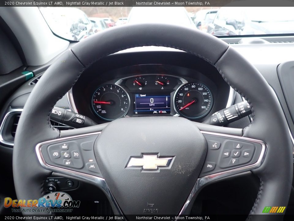 2020 Chevrolet Equinox LT AWD Nightfall Gray Metallic / Jet Black Photo #20