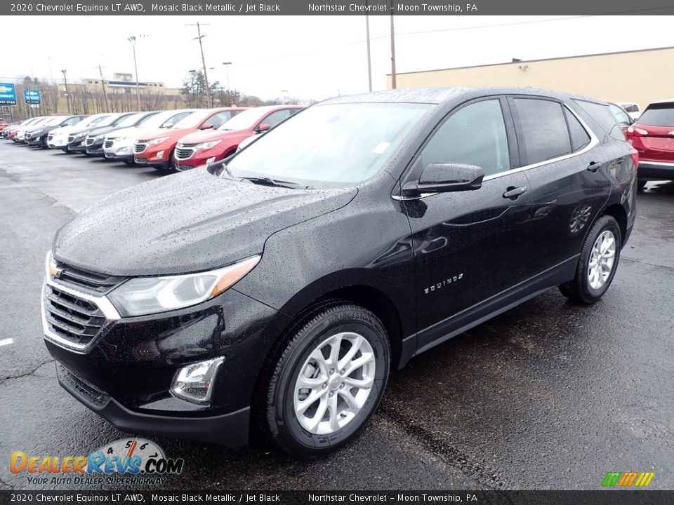 2020 Chevrolet Equinox LT AWD Mosaic Black Metallic / Jet Black Photo #1