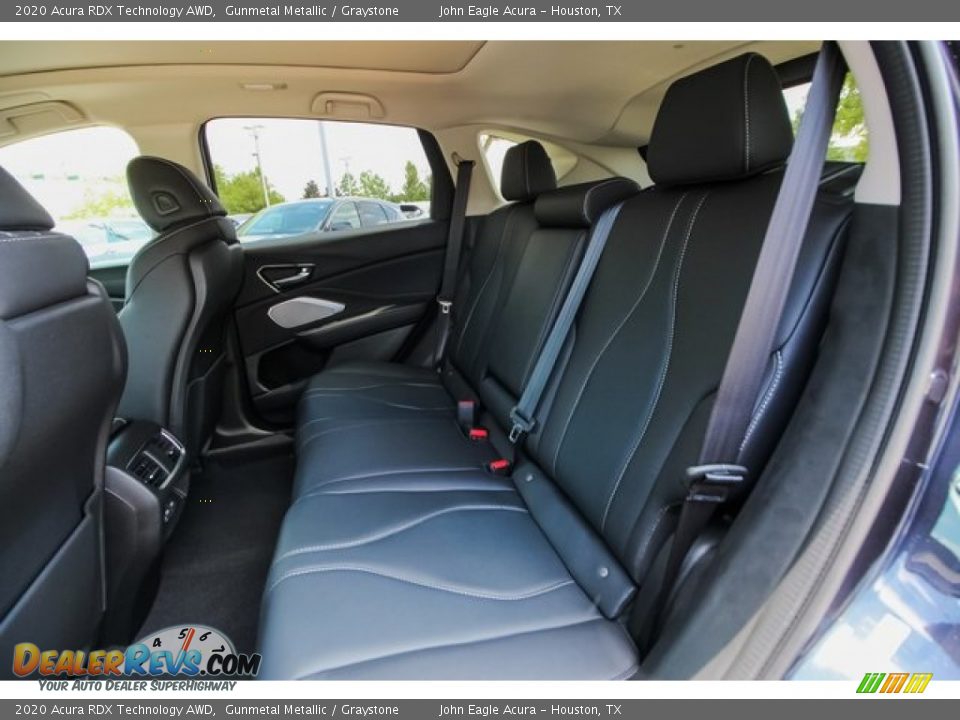 2020 Acura RDX Technology AWD Gunmetal Metallic / Graystone Photo #15