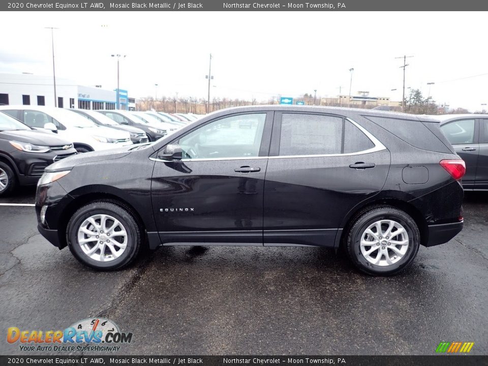 2020 Chevrolet Equinox LT AWD Mosaic Black Metallic / Jet Black Photo #2