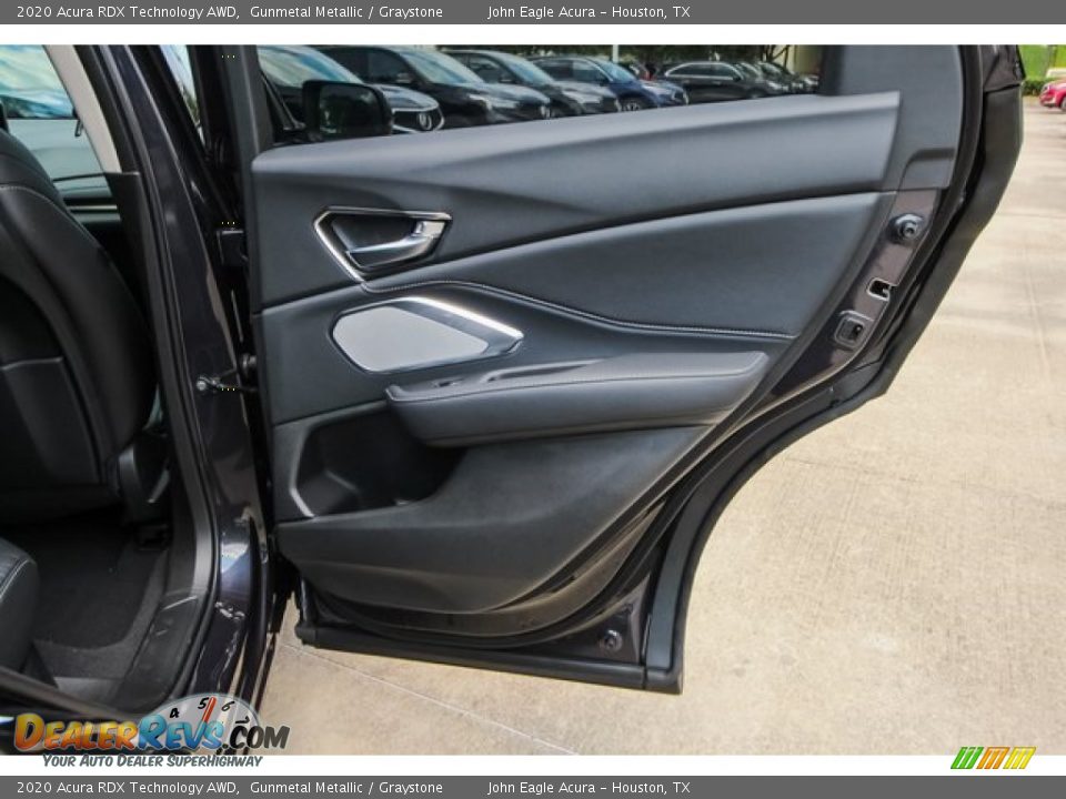 2020 Acura RDX Technology AWD Gunmetal Metallic / Graystone Photo #18