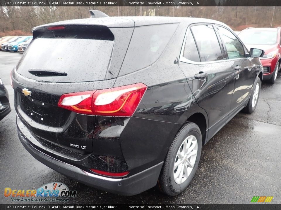 2020 Chevrolet Equinox LT AWD Mosaic Black Metallic / Jet Black Photo #5