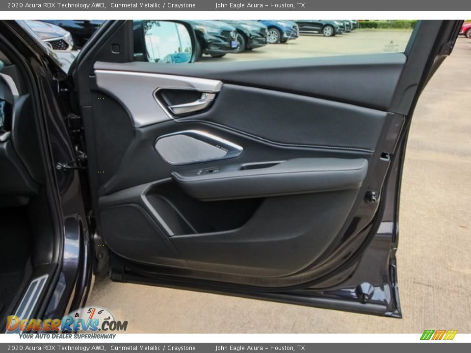 2020 Acura RDX Technology AWD Gunmetal Metallic / Graystone Photo #20
