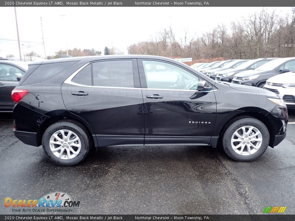 2020 Chevrolet Equinox LT AWD Mosaic Black Metallic / Jet Black Photo #6