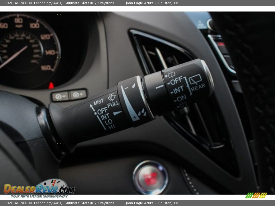 2020 Acura RDX Technology AWD Gunmetal Metallic / Graystone Photo #32
