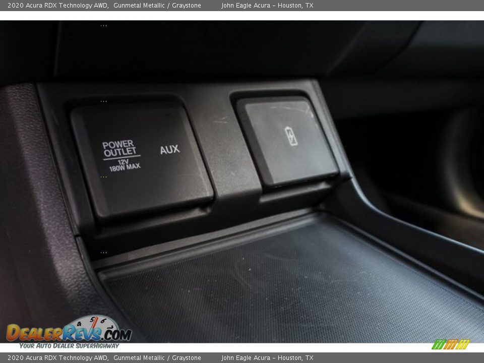 2020 Acura RDX Technology AWD Gunmetal Metallic / Graystone Photo #36