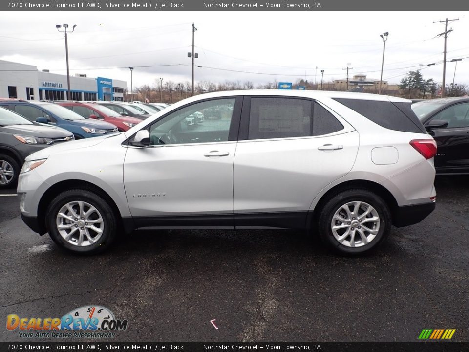 2020 Chevrolet Equinox LT AWD Silver Ice Metallic / Jet Black Photo #2