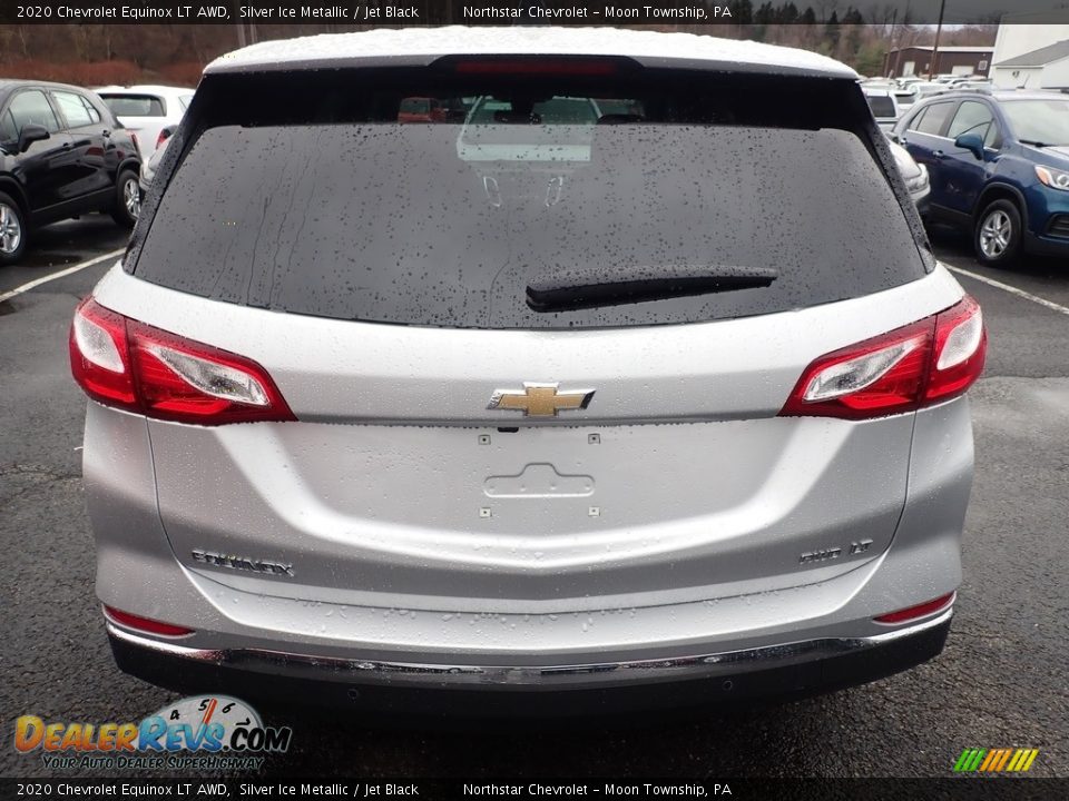 2020 Chevrolet Equinox LT AWD Silver Ice Metallic / Jet Black Photo #4